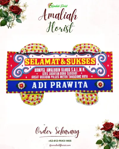 Karangan Bunga Ucapan Selamat bojong timur